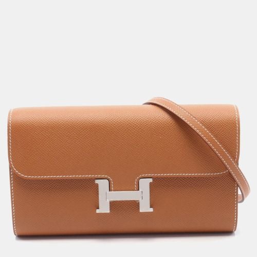 Leather Constance Long To Go Shoulder Bag - Hermes - Modalova