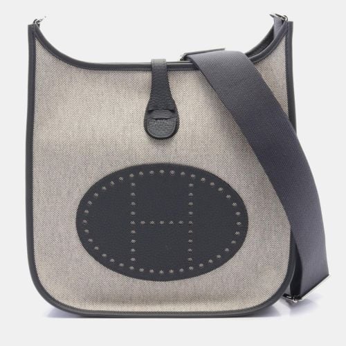 Gray Leather Evelyne III PM Shoulder Bag - Hermes - Modalova