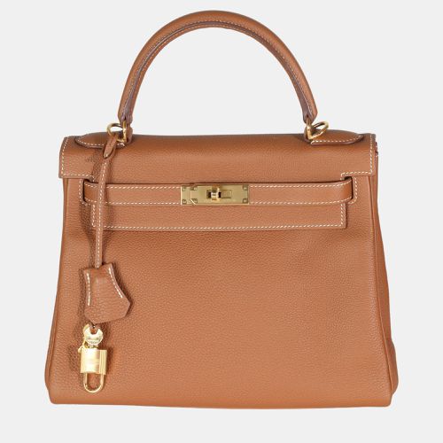 Togo Retourne Kelly 28 GHW Handbag - Hermes - Modalova