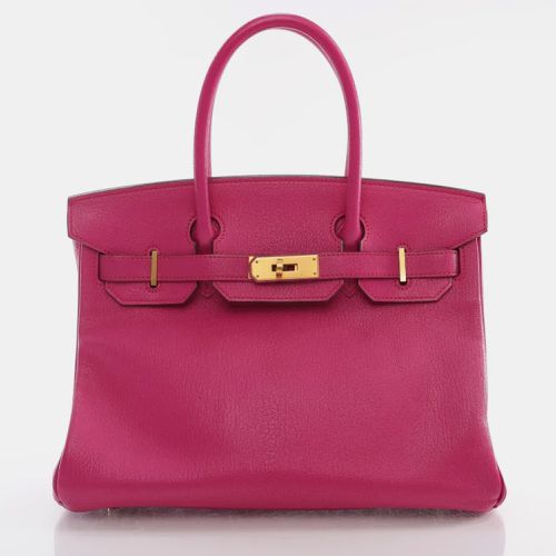 Rose Shocking Mysore Chevre Birkin 30 Handbag - Hermes - Modalova