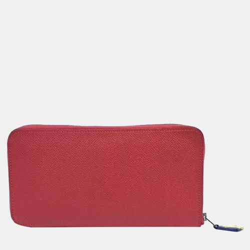 Rose Jaipur Epsom Leather Azap Silk In Zip Around Wallet - Hermes - Modalova