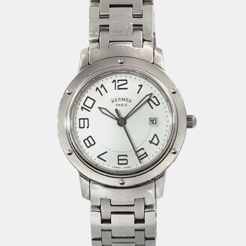 Stainless Steel Clipper CP1.310 Quartz Women's Wristwatch 28 mm - Hermes - Modalova