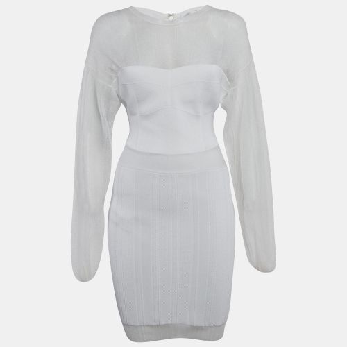 Jersey Long Sleeve Mini Dress S - Herve Leger - Modalova