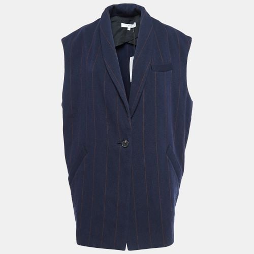 Pinstripe Wool Blend Oversized Vest L - IRO - Modalova