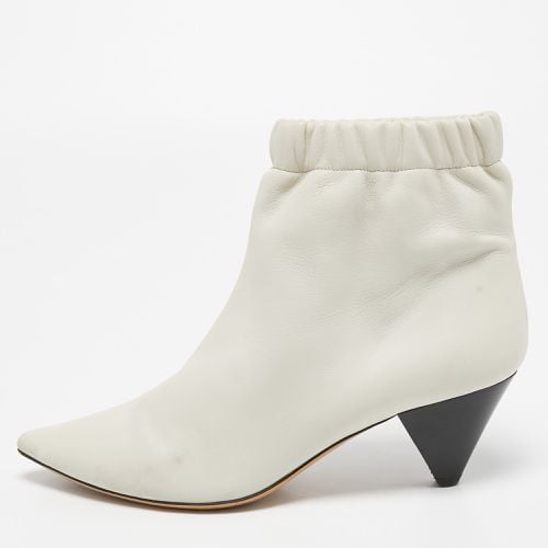 Leather Pointed Toe Ankle Boots Size 38 - Isabel Marant - Modalova