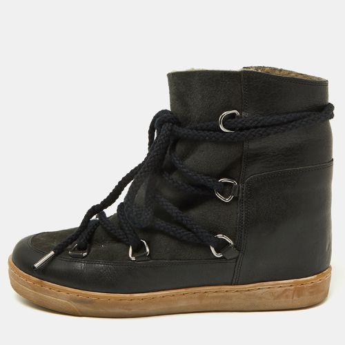 Suede and Leather Nowles Snow Boots Size 39 - Isabel Marant - Modalova