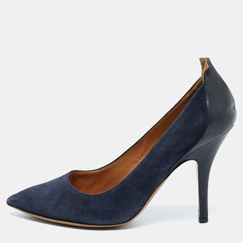 Suede and Leather Pointed Toe Pumps Size 40 - Isabel Marant - Modalova