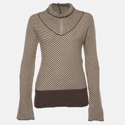 Cream Wool Blend High Neck Sweater S - Joseph - Modalova