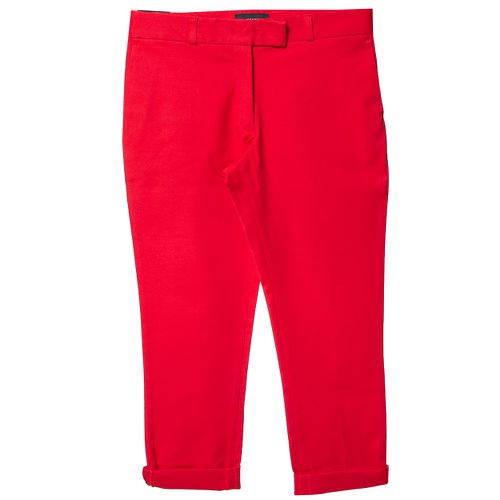 Cotton Slim Fit Cropped Trousers S - Joseph - Modalova