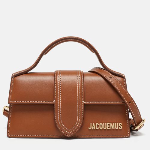 Leather Mini Le Bambino Top Handle Bag - Jacquemus - Modalova