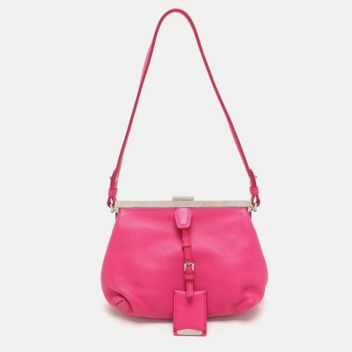 Leather Baguette Shoulder Bag - Jil Sander - Modalova