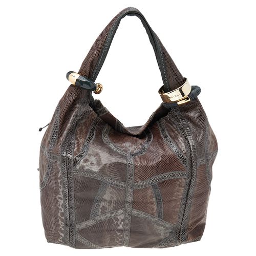 Snakeskin Saba Hobo - Jimmy Choo - Modalova