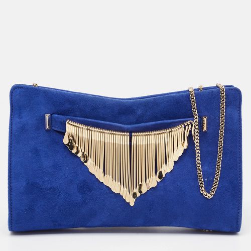 Alcantara Fringe Bracelet Venus Chain Clutch - Jimmy Choo - Modalova