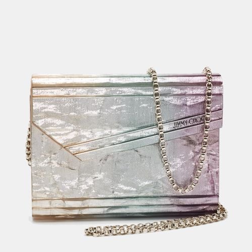 Acrylic and Velvet Candy Chain Clutch - Jimmy Choo - Modalova