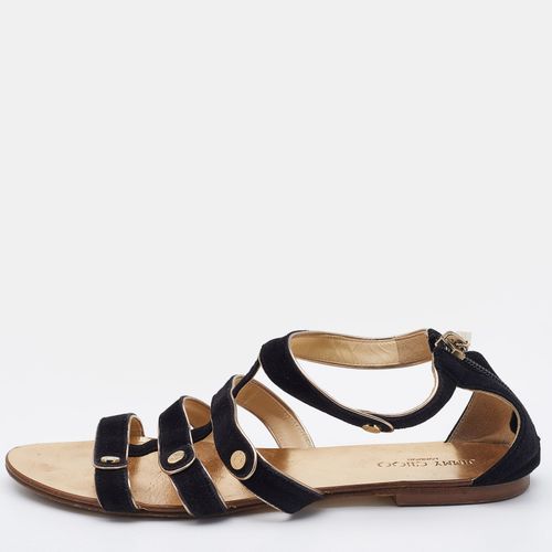 Suede Flat Sandals Size 36 - Jimmy Choo - Modalova