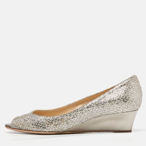 Glitter Baxen Wedge Pumps Size 38 - Jimmy Choo - Modalova