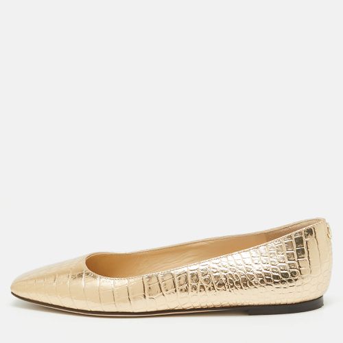 Embossed Croc Mirele Ballet Flats Size 36 - Jimmy Choo - Modalova