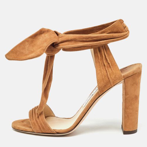 Suede Ankle Strap Sandals Size 38 - Jimmy Choo - Modalova