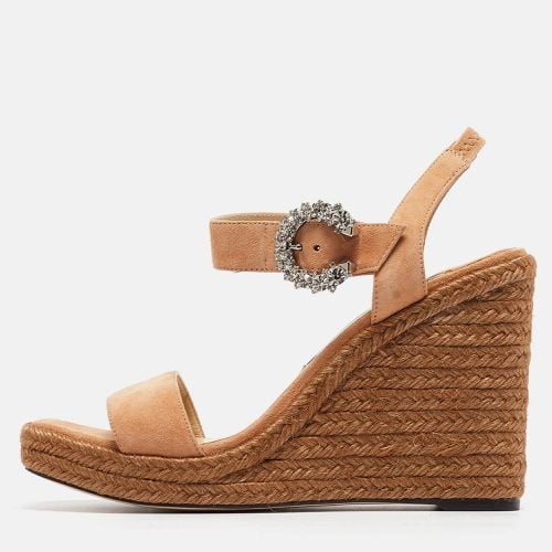 Suede Maribelle Wedge Sandals Size 39 - Jimmy Choo - Modalova