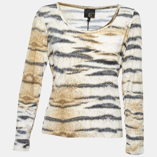 Printed Jersey Long Sleeve T-Shirt XL - Just Cavalli - Modalova