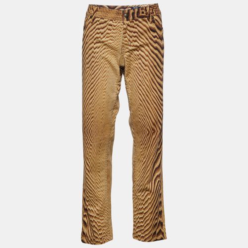 Animal Print Cotton Straight Fit Jeans XL Waist 38" - Just Cavalli - Modalova