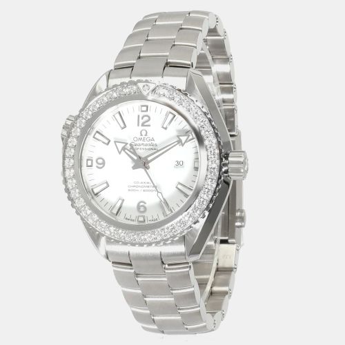 Stainless Steel Seamaster Planet Ocean Automatic Women's Wristwatch 37.5 mm - Omega - Modalova