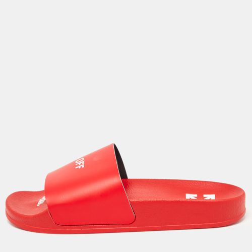 Leather Pool Slides Size 39 - Off-White - Modalova