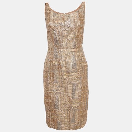 Jacquard Short Sheath Dress L - Oscar de la Renta - Modalova