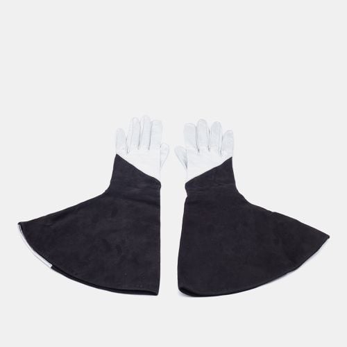 Black & Suede & Leather Gloves S - Louis Vuitton - Modalova