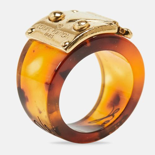 Resin Lock It Tone Ring Size 54 - Louis Vuitton - Modalova