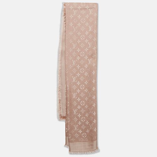 Silk Blend Classique Monogram Shawl - Louis Vuitton - Modalova