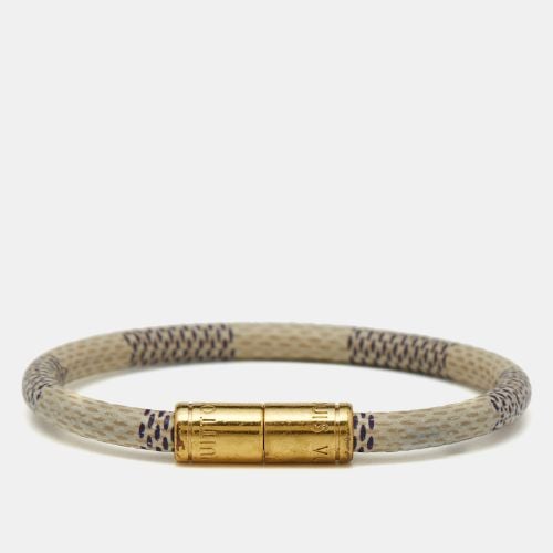 Keep It Canvas Gold Tone Bracelet - Louis Vuitton - Modalova