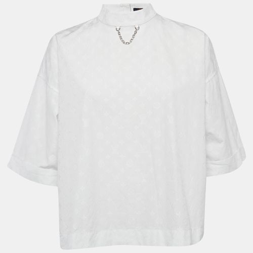 Monogram Fil coupé Cotton Loose Fit Blouse S - Louis Vuitton - Modalova