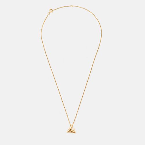 LV Volt Diamond 18k Gold Necklace - Louis Vuitton - Modalova