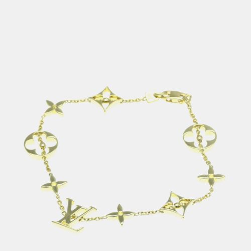 Bracelet Monogram Gold 18K No Stone Charm Bracelet Gold - Louis Vuitton - Modalova