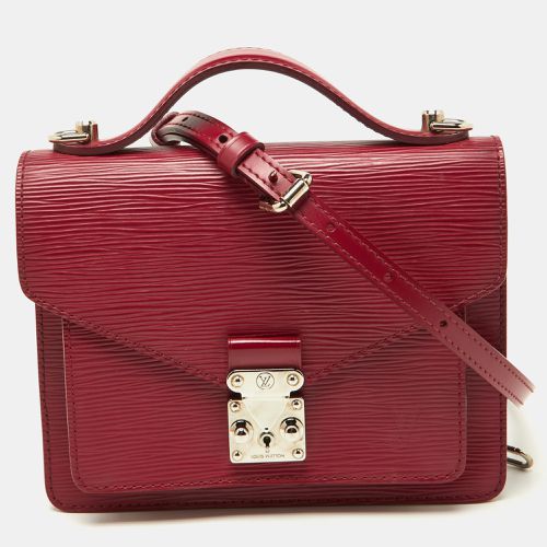 Fuchsia Epi Leather Monceau BB Bag - Louis Vuitton - Modalova