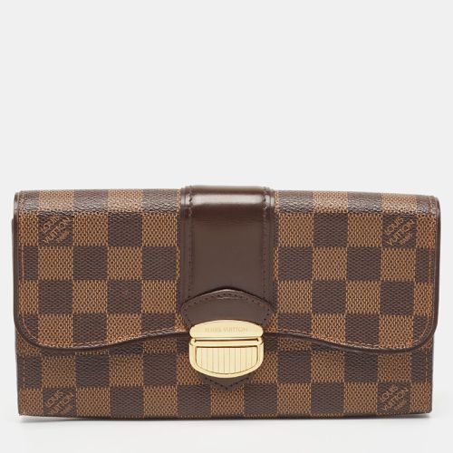 Damier Ebene Canvas Sistina Wallet - Louis Vuitton - Modalova