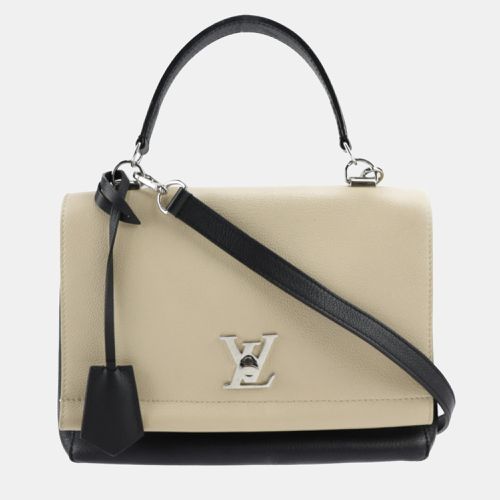 Black/ Leather Lockme II Shoulder Bag - Louis Vuitton - Modalova