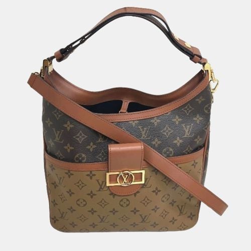 Monogram Reverse Hobo Dauphine MM Shoulder Bag - Louis Vuitton - Modalova