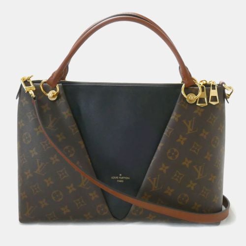 Black/ Monogram V Tote MM Bag - Louis Vuitton - Modalova