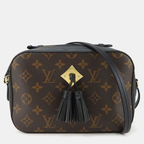 Noir Monogram Canvas and Leather Saintonge Shoulder Bag - Louis Vuitton - Modalova