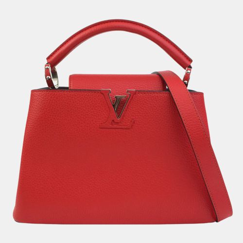 Leather Capucines BB Top Handle Bag - Louis Vuitton - Modalova