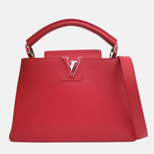 Leather Capucines BB Top Handle Bag - Louis Vuitton - Modalova