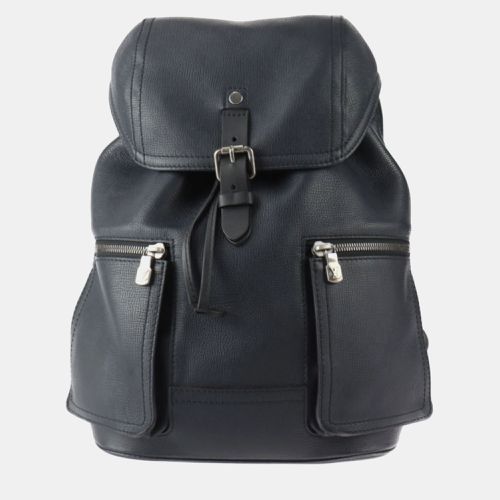 Navy Blue Utah Leather Canyon Backpack - Louis Vuitton - Modalova