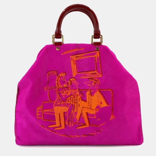 Rare Fuchsia Runway Cartoon Art Firebird Limited Edition Bag - Louis Vuitton - Modalova