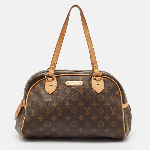 Monogram Canvas and Leather Montorgueil PM Bag - Louis Vuitton - Modalova