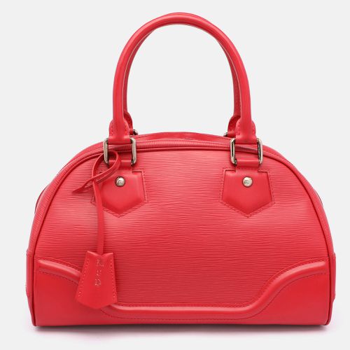 Rouge Epi Leather Montaigne PM Bag - Louis Vuitton - Modalova