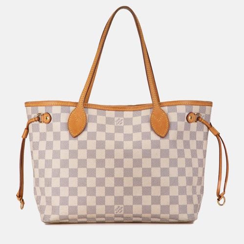 Damier Azur Canvas Neverfull PM Tote Bag - Louis Vuitton - Modalova