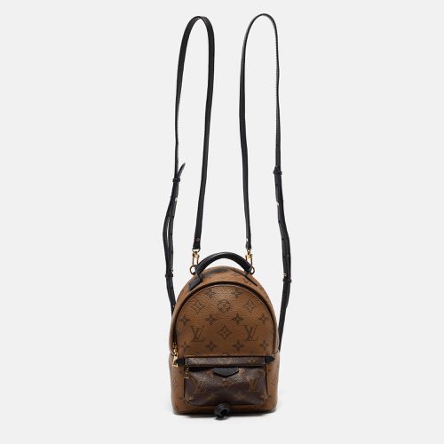 Monogram Reverse Canvas Mini Palm Springs Backpack - Louis Vuitton - Modalova