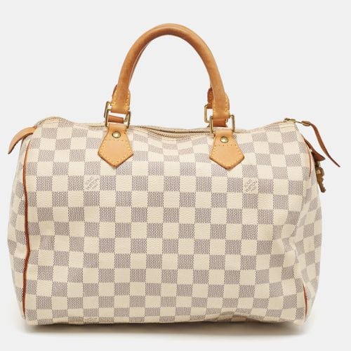 Damier Azure Canvas Speedy 30 Bag - Louis Vuitton - Modalova